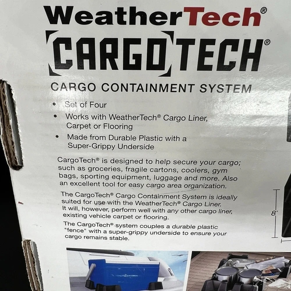 WeatherTech CargoTech Cargo Containment‎ System - 4 Corners - Made in USA